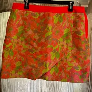 Ted Baker Neon Floral Miniskirt